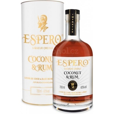 Espero Creole Coconut & Rum 40% 0,7 l (holá láhev)
