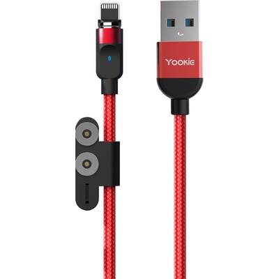 YOOKIE Магнитен кабел за данни Yookie CB4, 3in1, Micro USB, Lightning, Type-C, 1.0m, Different colors - 40152 (DE-40152)