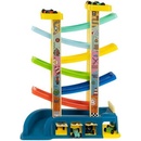 Kruzzel 17491 Barevná závodní dráha 8 autíček