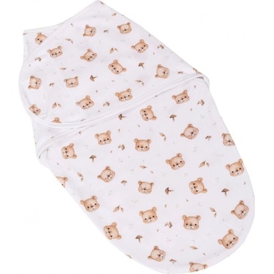 Baby Nellys Bavlnený Zavinovací Vak Bear