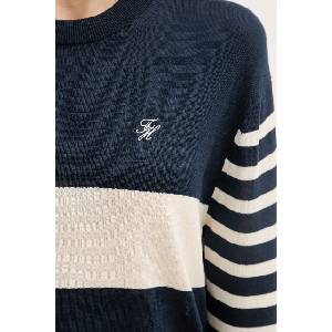 Tommy Hilfiger пуловер дамски с добавена коприна (WW0WW48501)