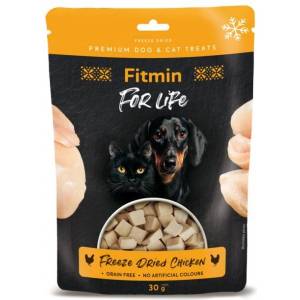 Fitmin For Life Замразено сушено пиле 30 г