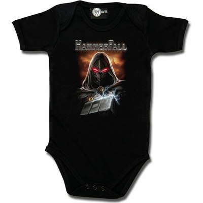 Detské body Metal Kids Hammerfall Protector Čierna