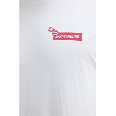 Sprayground Памучна тениска Sprayground (SP311WHT)