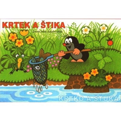 Omaľovánka A5 Krtko a šťuka