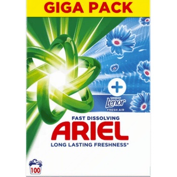 Ariel Universal Lenor Unstoppables prášek 5,5 kg 100 PD