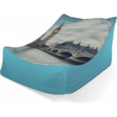 Sablio sedací vak Lounge Londýn Bridge 80 x 95 x 50 cm