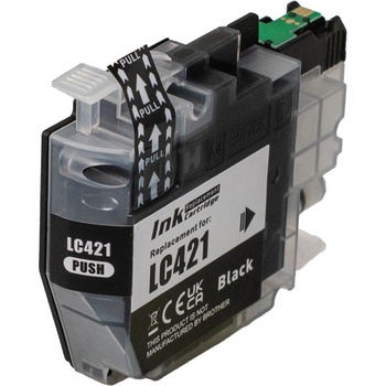 Compatible Компатибилен мастилен пълнеж LC421BK, pigment, 200 листове за принтери Brother (ORINK BULK) (LC421BK)