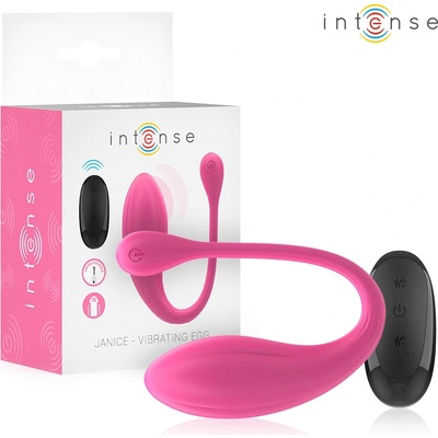 Intense janice u vibrator double stimulation 10 vibrations pink remote control