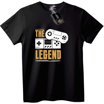 NOONEBRAND Тениска Ретро Легенда на Играта - 2XL, White