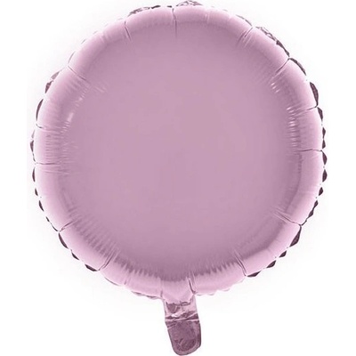 Funny Fashion Foliový balonek kulatý světle růžový 46 cm