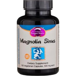 Dragon Herbs Magnolia Sinus, 100 капсули, Dragon Herbs (002013 (201) DH)