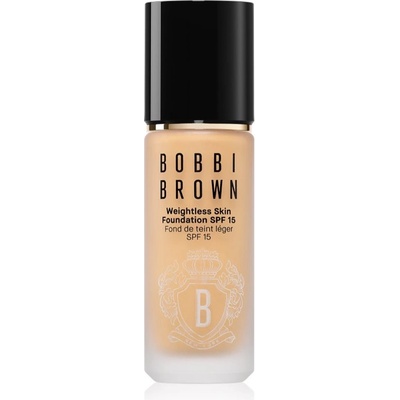 Bobbi Brown Weightless Skin Foundation SPF 15 дълготраен фон дьо тен с хидратиращ ефект цвят Warm Natural 30ml