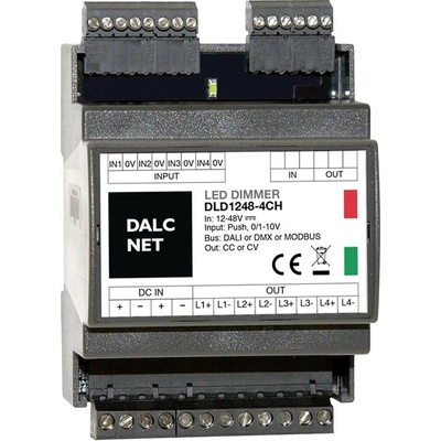 Dalcnet DLD1248-4CC-DMX Stmívač 4kanálový