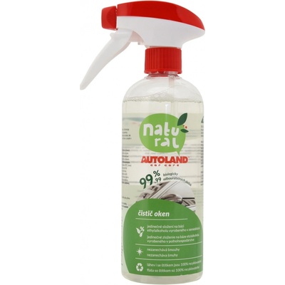 Autoland NATURAL ECO Přípravek na mytí okna 500 ml