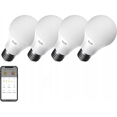 Yeelight Inteligentná žiarovka W4 E27 stmievateľná 4 ks