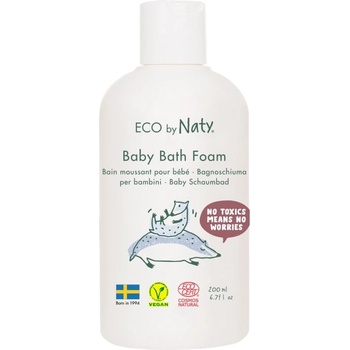 Naty Nature Babycare pena do kúpeľa 200 ml Eco