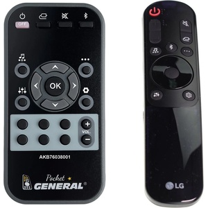 GENERAL Lg akb76038001 - дистанционно управление дубликат (akb76038001) Дистанционно
