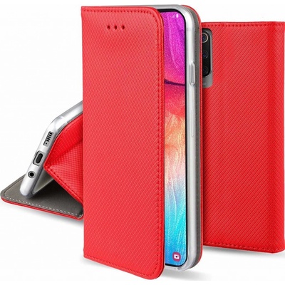 Pouzdro 1Mcz Magnet Book flipové Apple iPhone 6, iPhone 6S červené