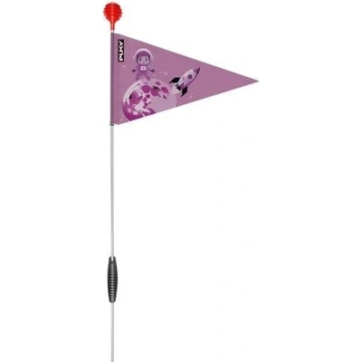 PUKY perky purple Bezpečnostní vlajka