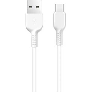 hoco. X20 кабел за данни USB - Type-C, 100 cm, БЯЛ X20_TYPE-C_1M_W (X20_TYPE-C_1M_W)