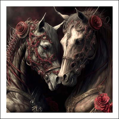 Eternitys Endearment, Equestrian 1 deska 70x70