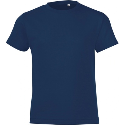 SOLS Dětské triko REGENT FIT KIDS 01183319 Námořní modrá