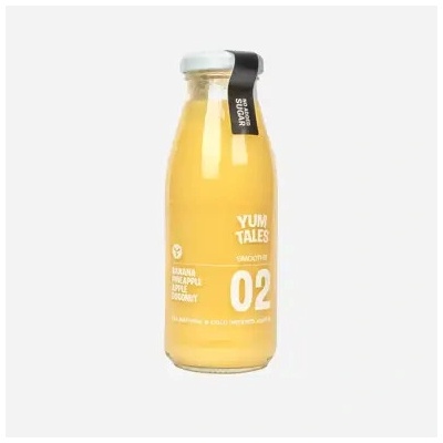 YumTales Smoothie banán ananas a kokos 240 ml