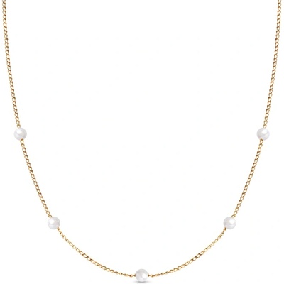 SAVICKI Колие Célamare: злато, перла