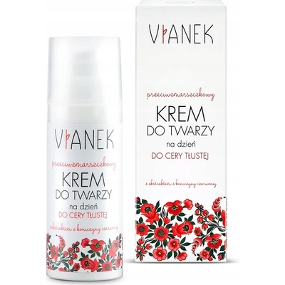 Vianek denní krém proti vráskám na mastnou pleť 50 ml