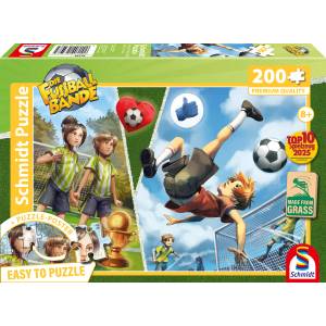 Schmidt Spiele - Puzzle FOOTBALL PLAYERS: Bicycle kick - 200 piese