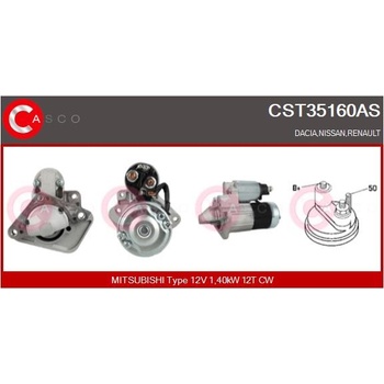 CASCO Štartér CST35160AS