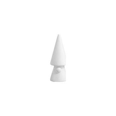 Storefactory Scandinavia Keramická dekorace Santa Evert White 10 cm