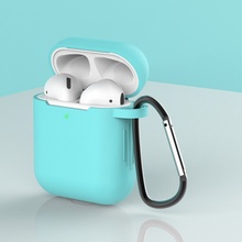 Enem Jednobarevný obal na Airpods 1/2 - s karabinou APP1OAIR036