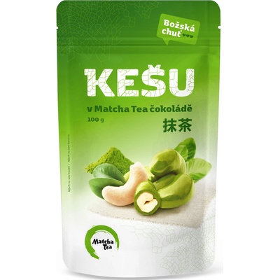 Matcha tea Kešu v Matcha Tea čokoládě 100 g