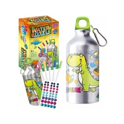 MAKSIK Creative dino water bottle set