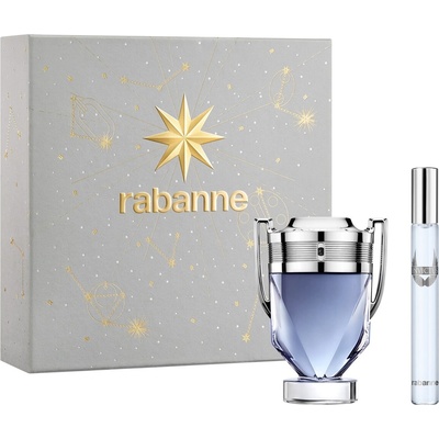Paco Rabanne Invictus Подаръчен комплект, Тоалетна вода 50ml + Тоалетна вода 10ml, мъже
