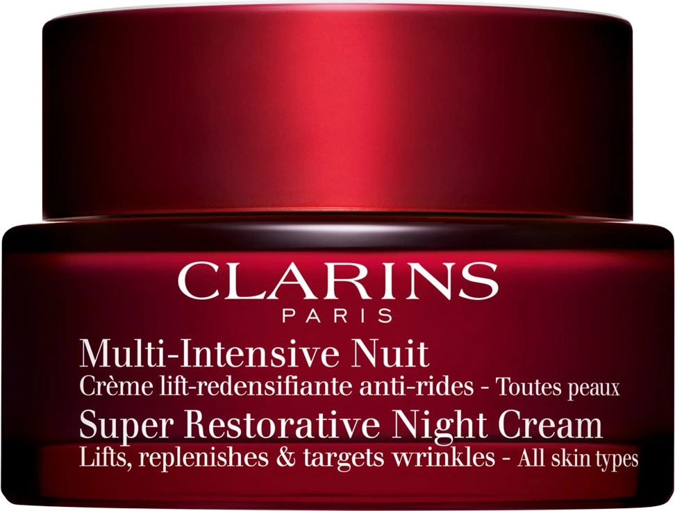 Clarins Super Restorative Night Cream- All Skin Types Нощен крем дамски 50ml