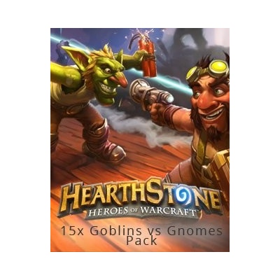15x Hearthstone Goblins vs Gnomes Pack