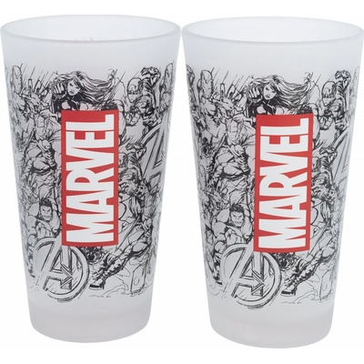 Marvel Set sklenic 2 x Stor 480 ml