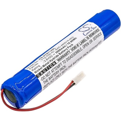 Cameron Sino Батерия за Inficon D-Tek Select Refrigerant Leak, PLS LED Stobe, 3000mAh, Ni-Mh (CS-DTK712SL)