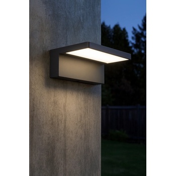 Led АПЛИК brio 9w 3000k 210x80x63mm ip54 pir СЕНЗ (6252s)