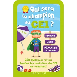 Qui sera le champion du CE1 ? (ISBN: 9782035951113)