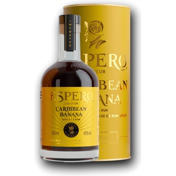 Ron Espero Caribbean Banana 40% 0,7 L (tuba)