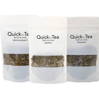 QuickTea Silná trojice balíček 3 x 50 g