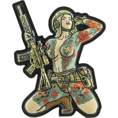 Nášivka M-Tac Tactical Girl Yakuza 1 - barevná
