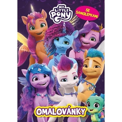 My Little Pony Moje omalovánky se samolepkami Alicanto