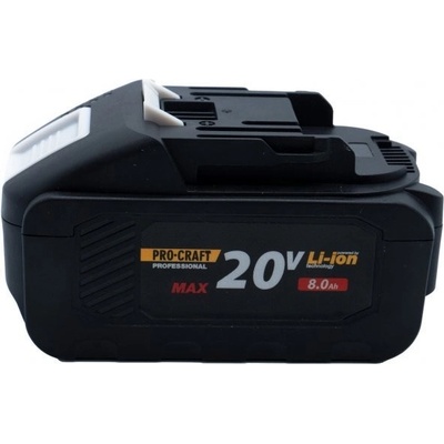 Procraft 20/8; 20V Li-ion; 8 Ah