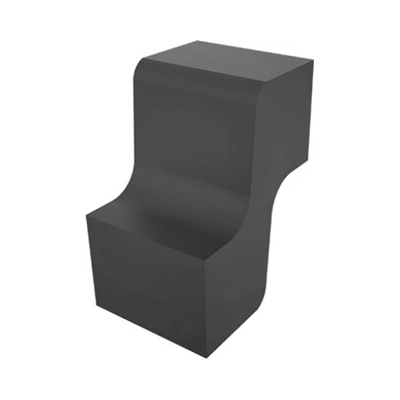 umakov-cz Oddělovací prvek pro lamelovou výplň 8x120; 20 x 25 Antracit RAL 7016 – Hledejceny.cz