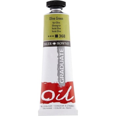 Daler & Rowney Graduate oil 38 ml olive green 368 – Zboží Mobilmania